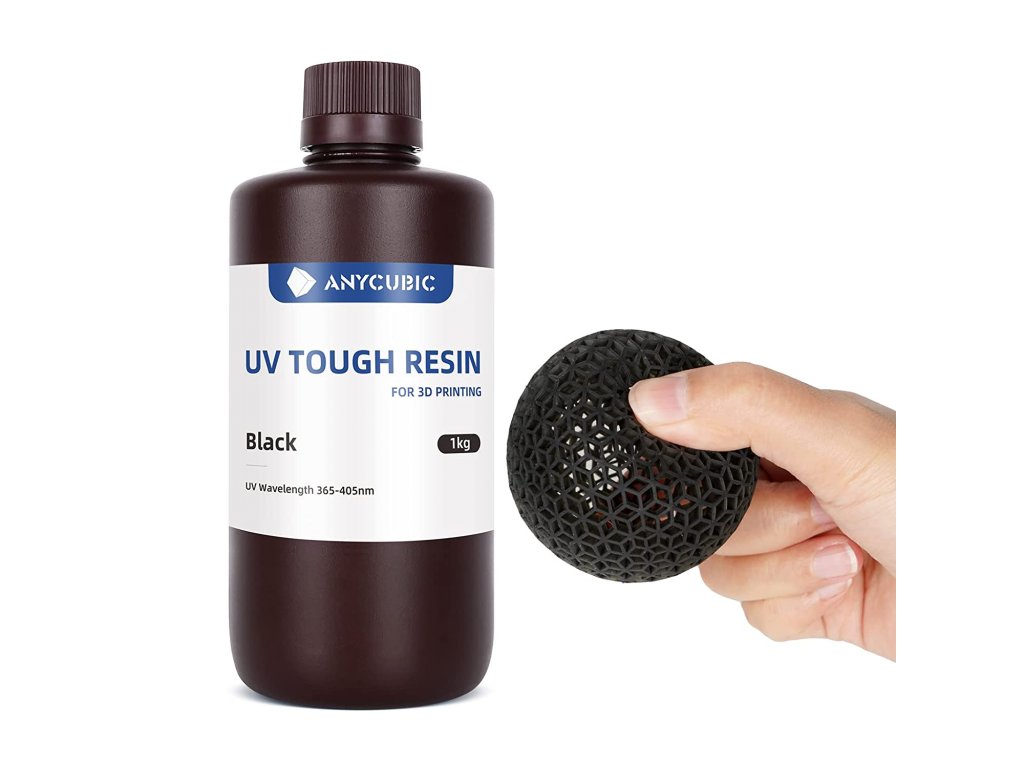 Anycubic Flexible Tough Resin – Black