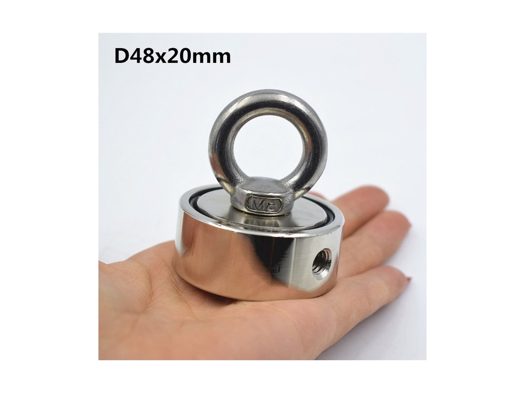 Strong Neodymium Magnet Double Side Search Magnetic hook D48 D74 28mm Super Power Salvage Fishing Magnet.jpg 640x640