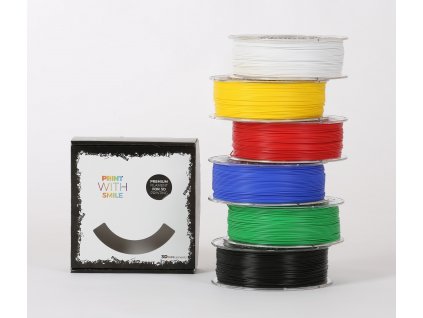 Filament PLA STARTPACK – Multipack (6 x 1,75 mm; 0,5 kg)