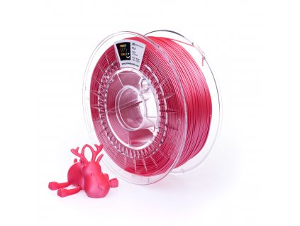 Print With Smile Filament Satin PLA Peach Red