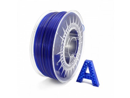 AURAPOL Filament PETG Ultramaronově Modrá Transparentní