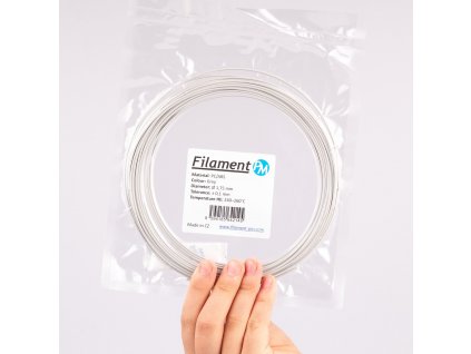Filament PM vzorek PC ABS grey