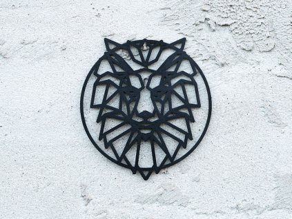POLLY – Geometrický obraz na zeď – Lev