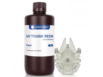 Anycubic Flexible Tough Resin – Clear