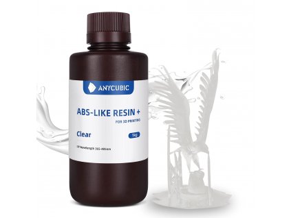 Anycubic ABS Like Resin+ – Clear