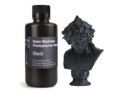 elegoo water washable rapid resin lcd uv curing resin for 3d printers 3d printer accessories elegoo shop us 1000g black 367281 2048x2048