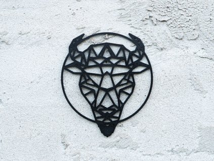 POLLY – Geometrický obraz na zeď – Bizon