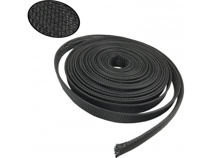 PET Black Cable Sleeve Length1 3 5 50 100M Insulated Braided Sleeving Data Line Protection Wire.jpg