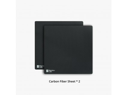 Bambu Lab Náhradní tiskový list Effect Carbon Fiber Sheet (2 ks) pro řadu X1 a P1 1