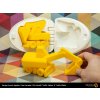 Fillamentum PLA Extrafill Traffic Yellow & White Agepbiz Big Egg Surprise