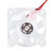 Ventilátor 12V 4010 LED podsvícení