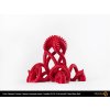 Fillamentum PLA Extrafill Pearl Ruby Red Filament Frenzy Spores 1