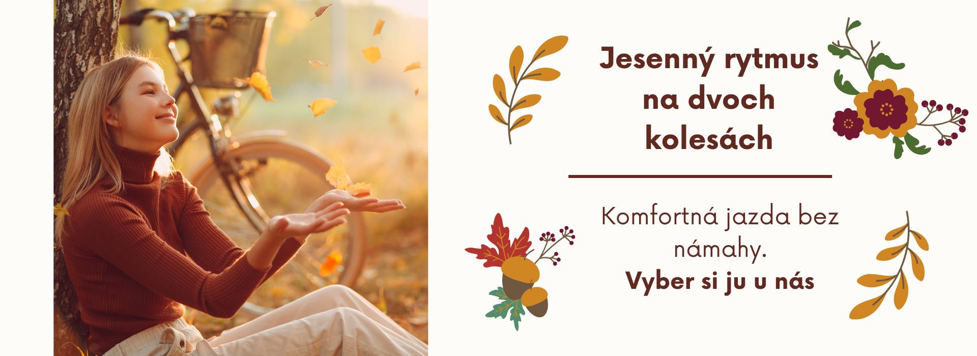 Jesenný rytmus na dvoch kolesách