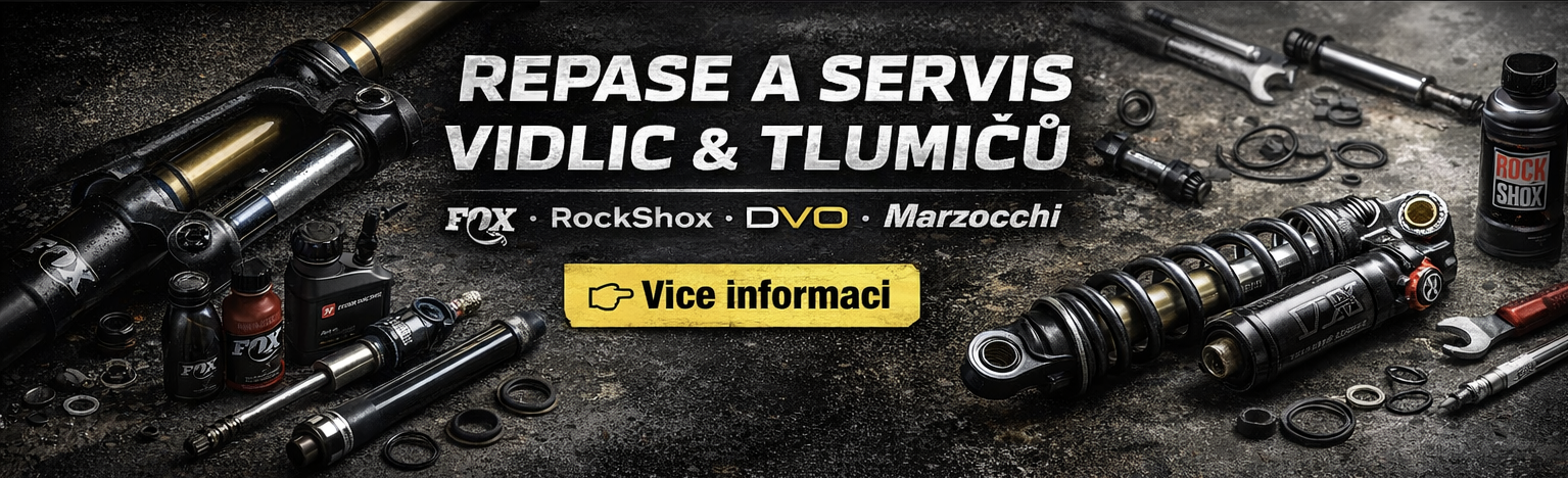 Repase a servis vidlic a tlumičů – cykloservis Ridebike Havířov