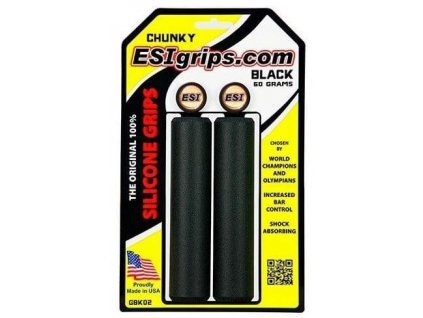 gripy esi grips chunky classic cerne