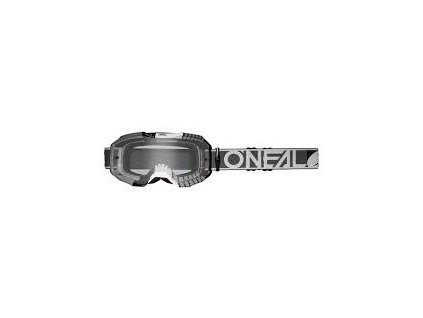 Brýle O'neal B-10 Duplex V.24 šedá bílá