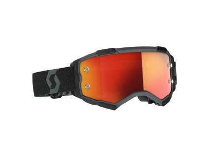 brýle Scott FURY CH black/orange chrome works