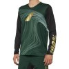 Dres 100% R-CORE X LE Long Sleeve Jersey Forest Green