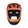 Helma POC Otocon Race MIPS  Fluorescent Orange AVIP/Uranium Black/ White Matt