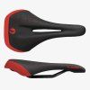 Sedlo SDG ALLURE V2 Lux-Alloy Saddle Black Microfiber | Black red