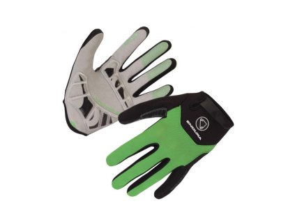 endura rukavice singletrack plus green v