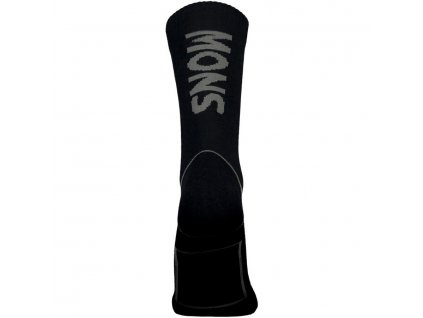 merino ponožky Mons Royal TECH BIKE SOCK 2.0 black