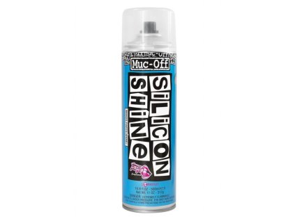 9320 muc off silicon shine 500 ml silikonovy sprej pro lesk obnoveni barvy a ochranu