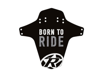 18527 blatnik predni reverse mudguard born to ride black grey