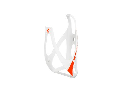 Košík CUBE Bottle Cage HPP 2016 matt white´n´flashred