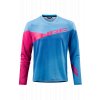 dres CUBE EDGE ROUND NECK JERSEY L/S blue/pink