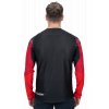 dres CUBE EDGE ROUND NECK JERSEY L/S black/red