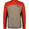 merino triko Mons Royale REDWOOD ENDURO VLS retro red/black/walnut