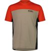 merino triko MONS ROYALE REDWOOD ENDURO VT retro red/black/walnut