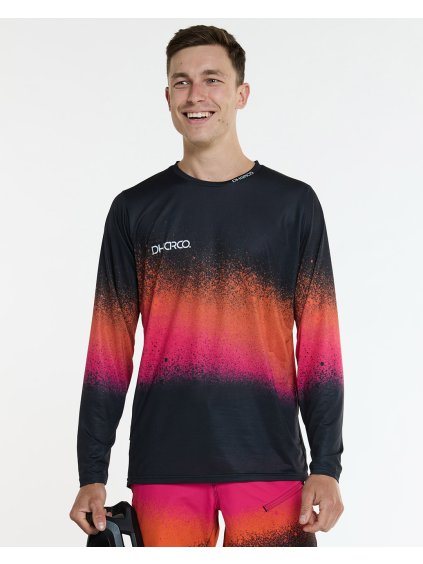 MENS GRAVITY JERSEY BLACK SNAKE 0001