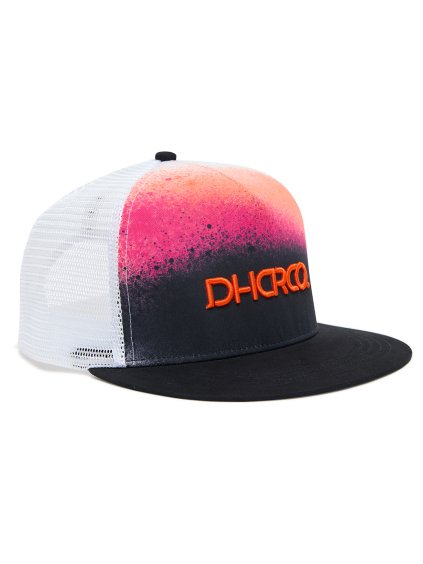 HAT FLAT PEAK BLACK SNAKE 4502