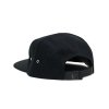 HAT 5PANEL BLACK 4547