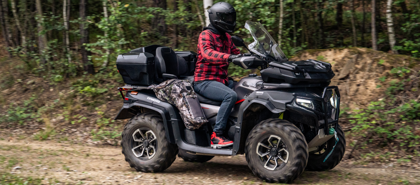 RiderBag brašna na čtyřkolku v terénu