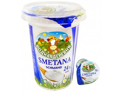 Zakysaná smetana 24% tuku 375g