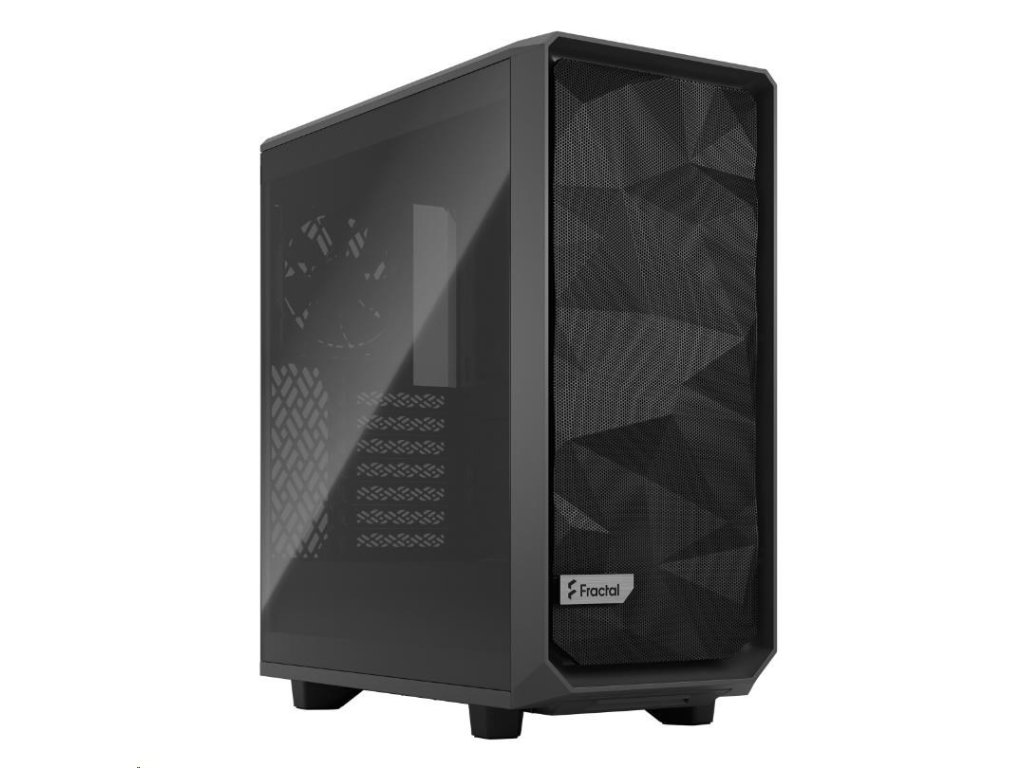 FRACTAL DESIGN skříň Meshify 2 Gray TG Light Tint, USB 3.1 Type-C, 2x USB 3.0, bez zdroje, E-ATX