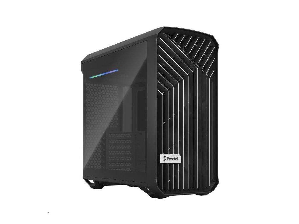 FRACTAL DESIGN skříň Torrent Compact Black TG Dark Tint, USB 3.1 Type-C, 2x USB 3.0, bez zdroje, E-ATX