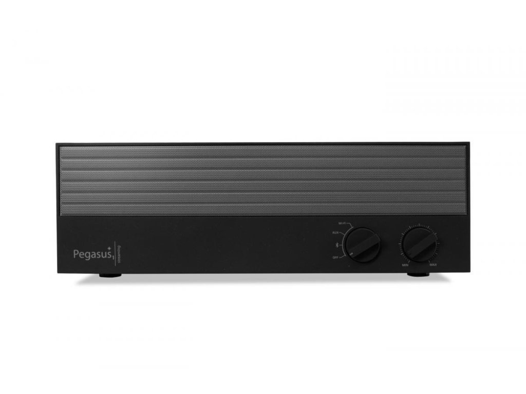 Orava PEGASUS 1 reproduktor, 22.5 W, subwoofer, WiFi, Bluetooth, AUX vstup, Multiroom systém, černá