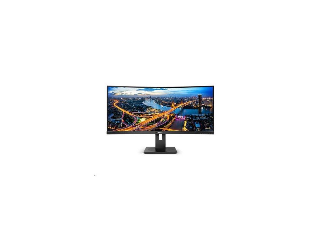 Philips MT VA LED 345B1C/00 - VA panel, 3440x1440, 2xHDMI, DP, USB, reproduktory, na výšku, zakrivený