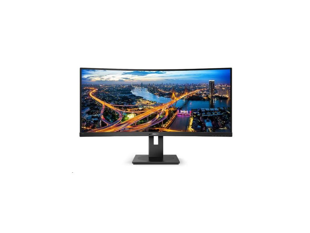 Philips MT VA LED 346B1C/00 - VA panel, 3440x1440, DP, HDMI, USB-C dock, reproduktory, pivot, zakrivený