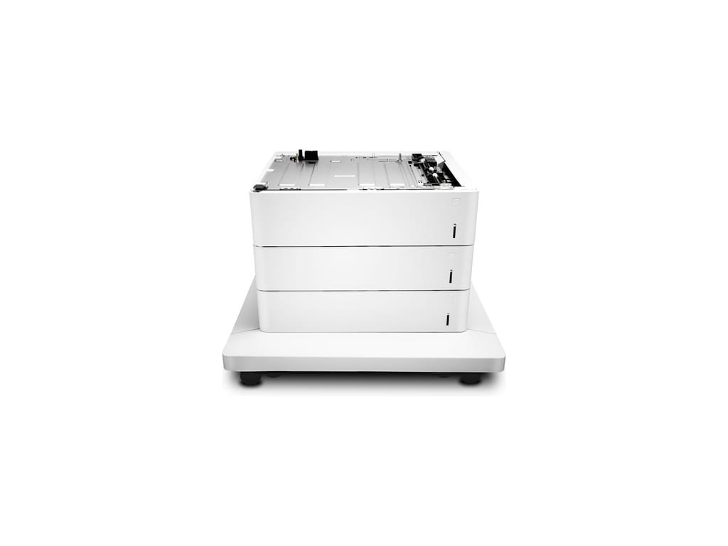 Stojan podávača HP Color LaserJet 3x550 Sht - skrinka tlačiarne + zásielka. 3x550 listov pre CLJ M681, M652, M653, E676