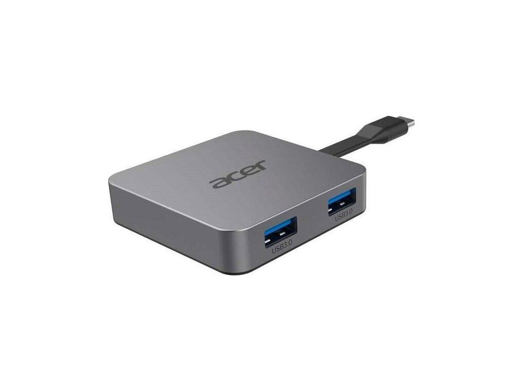 ACER dokovací stanice 4in1 Type-C : 1 x HDMI + 2 x USB3.2 + 1 x USB C