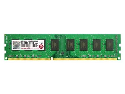 TRANSCEND JetRam™ DDR3 2GB 1333MHz DIMM, 128Mx8 CL9