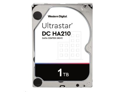 Western Digital Ultrastar® HDD 1TB (HUS722T1TALA604) DC HA210 3.5in 26.1MM 128MB 7200RPM SATA 512N SE (GOLD WD1005FBYZ)