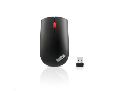 LENOVO myš bezdrátová ThinkPad Wireless Mouse - 1200dpi, USB, čierná