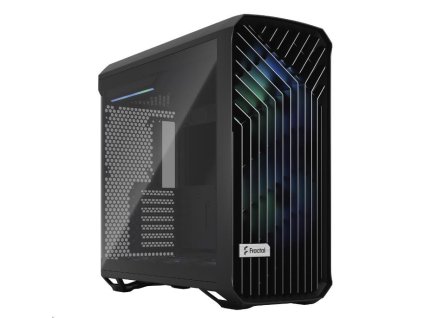 FRACTAL DESIGN skříň Torrent Black RGB TG Light Tint, 2x USB 3.0, bez zdroje, E-ATX