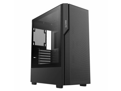 1stCOOL skříň GAMER 5, Mid tower, AU, USB 3.0, USB-C, bez zdroje, černá